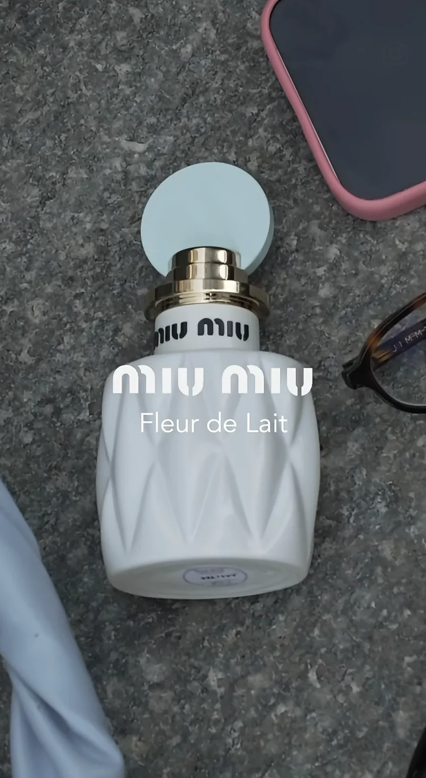 Reel per il lancio del profumo Miu Miu Fleur de Lait